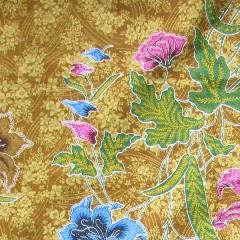 ผ้าปาเต๊ะอินโดนีเซีย ผ้าถุงสำเร็จรูปสีน้ำตาลปาเต๊ะอินโดนีเซีย